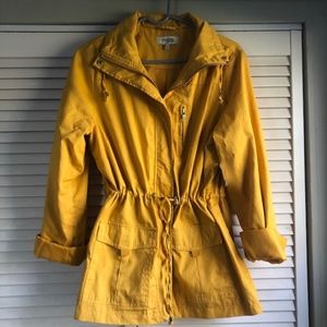 Charlotte Russe Yellow Gold Jacket Size L